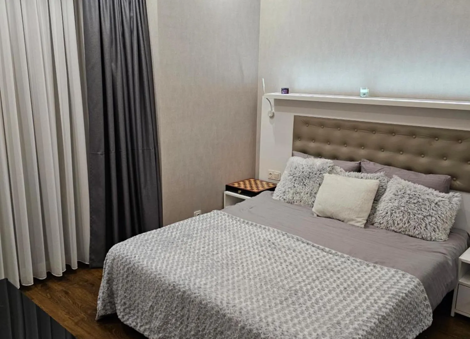 Sea And City View! One Bedroom Plus Lounge Apartment 1St Line In 5 Star Hotel! 18Th Floor Batumi 0*,  Georgia