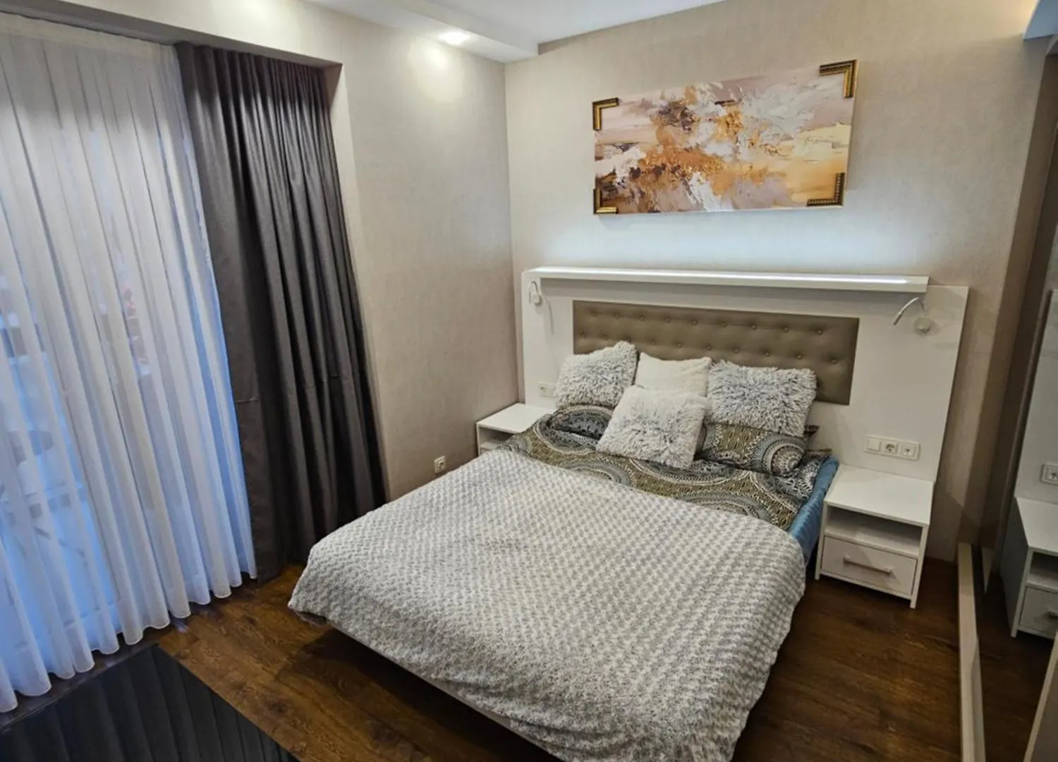 Sea And City View! One Bedroom Plus Lounge Apartment 1St Line In 5 Star Hotel! 18Th Floor Batumi Georgia